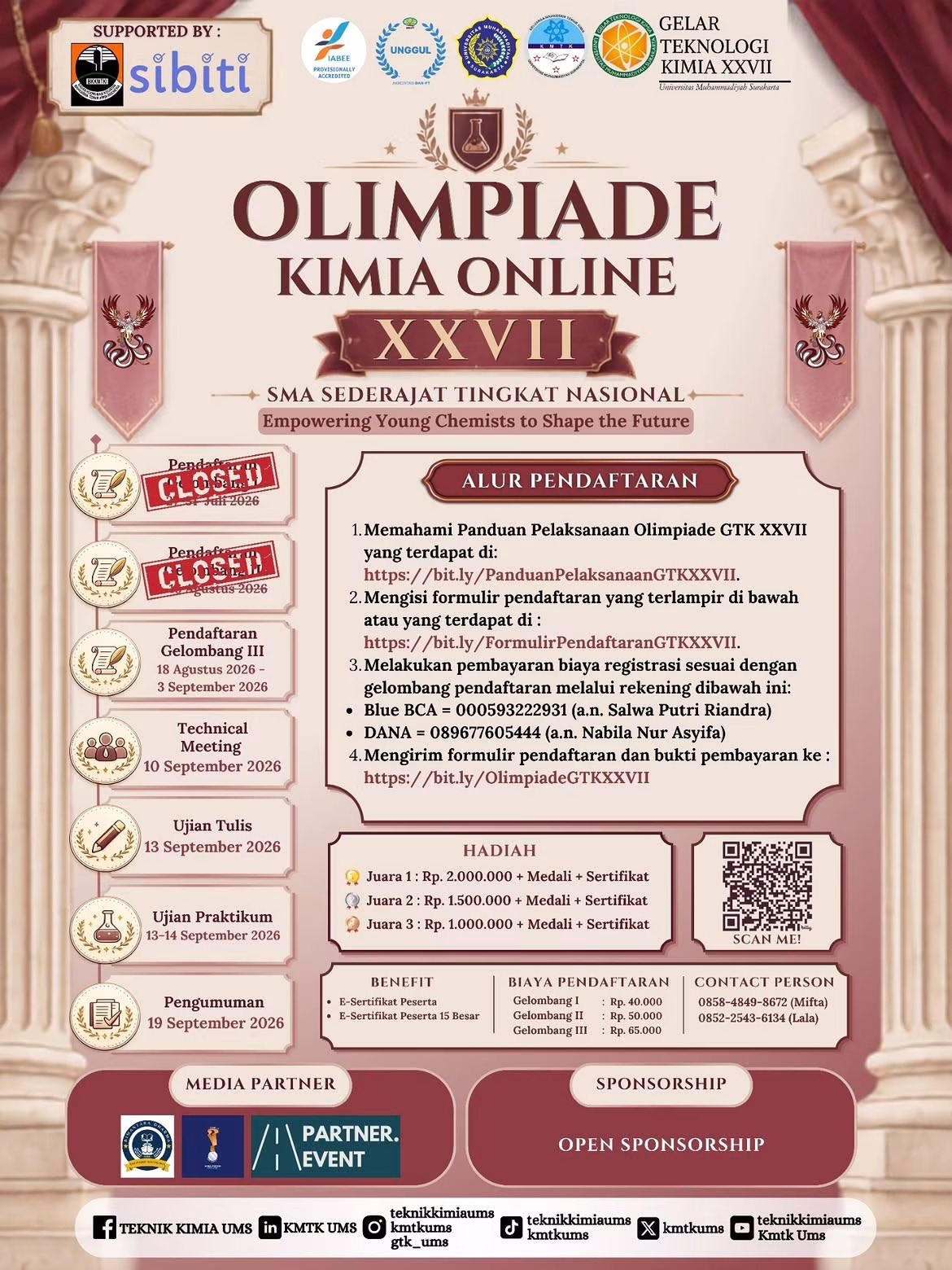 Olimpiade Kimia UMS XXVII